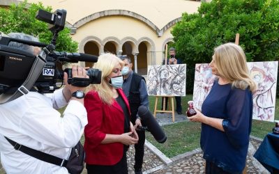 [:it]La pittrice fiorentina Elisabetta Rogai ospite d’onore per i 10 anni Unesco de “I Longobardi in Italia”[:]
